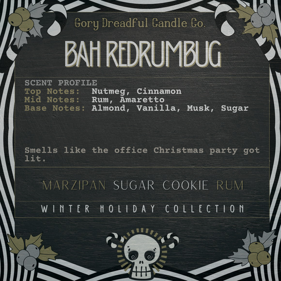 Bah, RedRumBug! Sizzling Room Salt Crystal Potpourri: Marzipan Sugar Cookie Rum - Picture 2 of 9